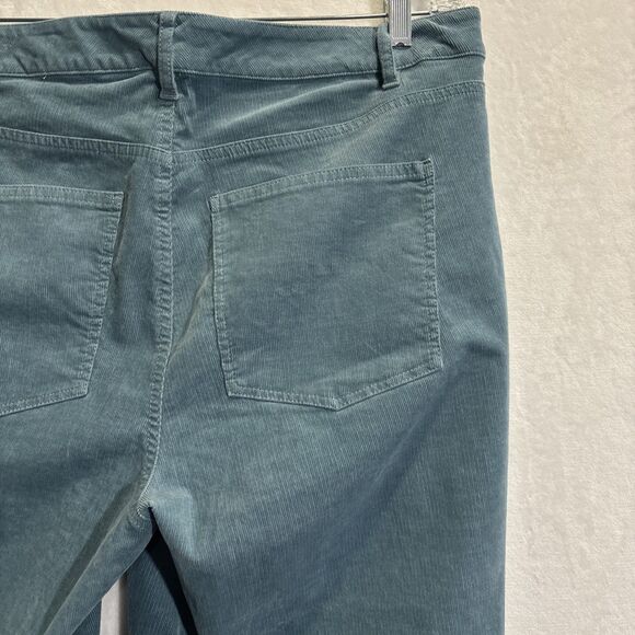 Talbots Teal Straight Leg Pants - Picture 7 of 12